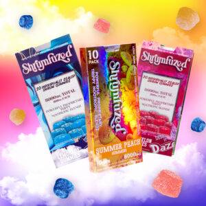 Shrumfuzed 10pk Gummies Summer Bundle Trio