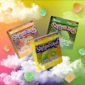 Shrumfuzed 4pk Gummies Tropical Bundle Trio