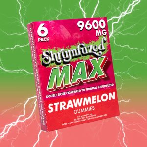 Shrumfuzed MAX Gummies Strawmelon 6pk
