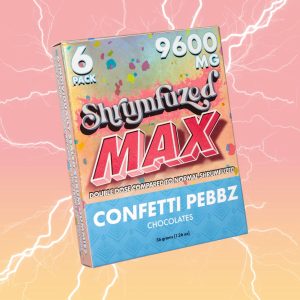 Shrumfuzed MAX Nootropic Mushroom Chocolates Confetti Pebbz 6pk