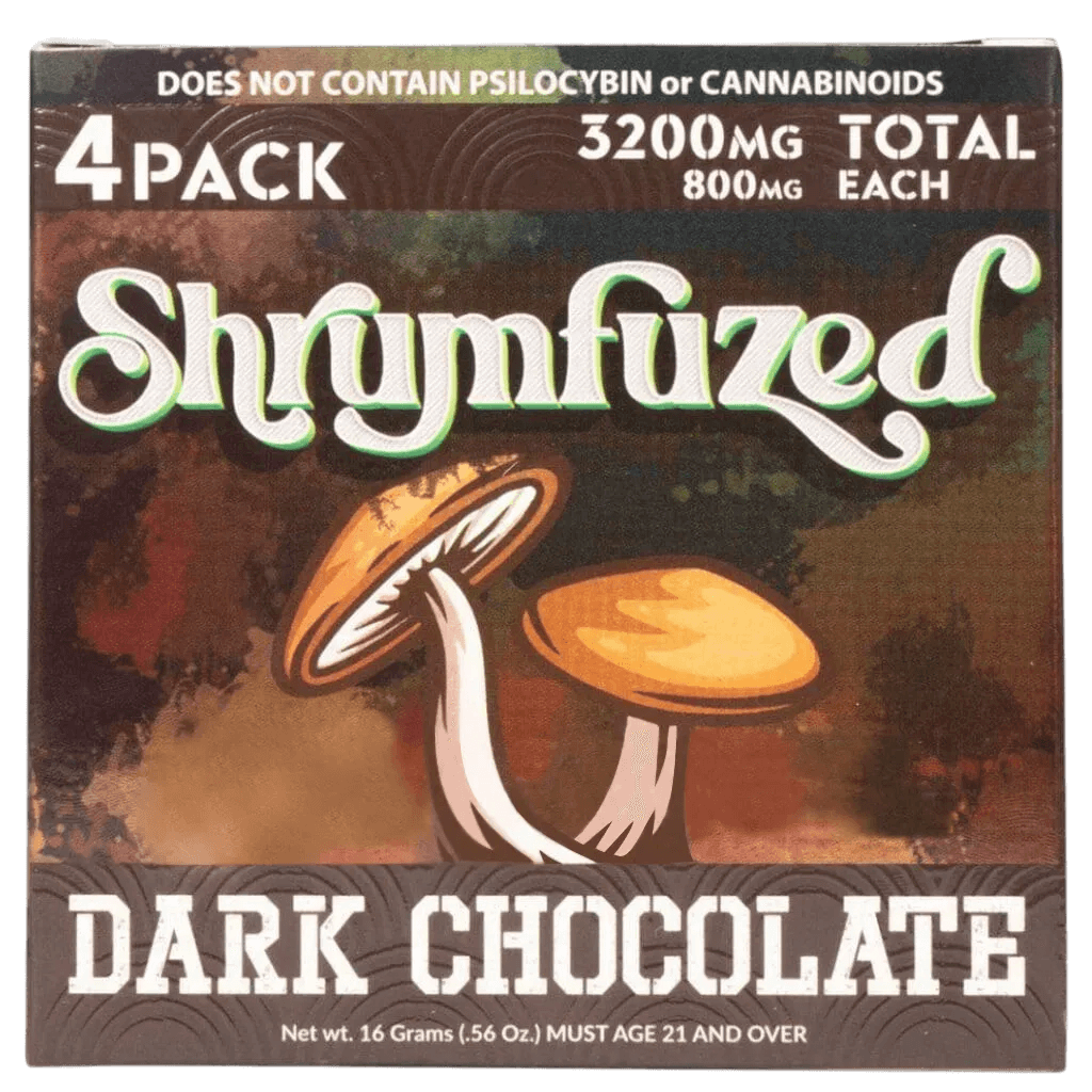 Dark Chocolate Peppermint Shrumfuzed Nootropic Mushroom Gummies 4 Piece