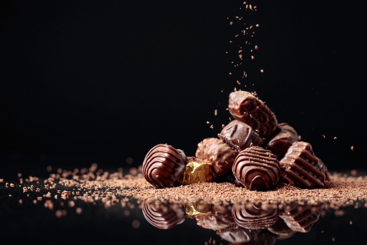 A collection of best nootropic mushroom chocolates kept together