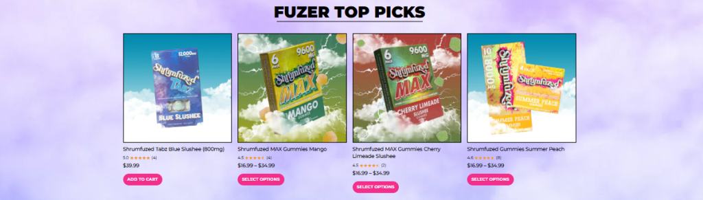 Shrumfuzed top picks